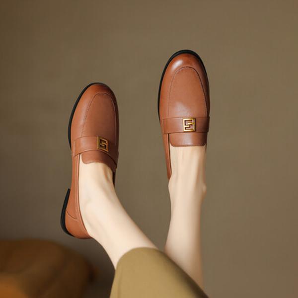 Exquisite Handcrafted Leather Women's Shoes: Timeless Elegance(EcqiH-1766)
