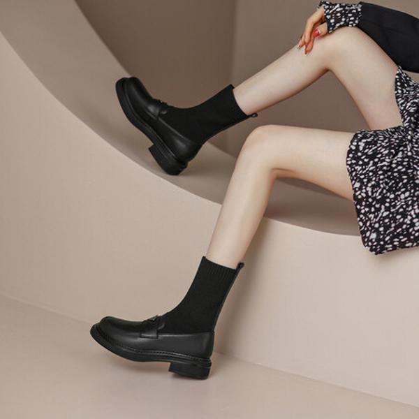 Handcrafted Leather Women's Shoes: Luxury & Elegance(EcqiZ-236)