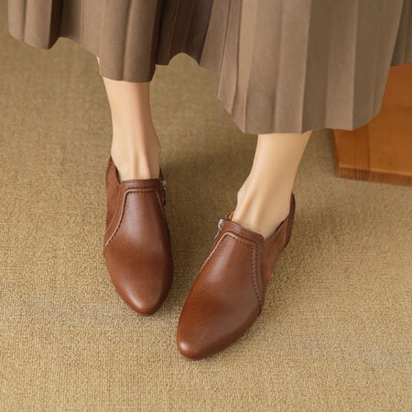 Luxury Handcrafted Genuine Leather Women's Shoes - Elegance Redefined(EcqiH-2632)