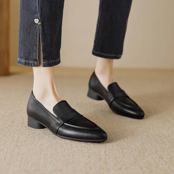 Exquisite Handmade Leather Women's Shoes: Luxurious Craftsmanship for Elegance(EcqiH-2650)