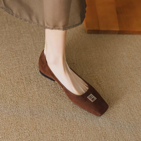 Elegant Handmade Leather Women's Shoes: Luxury Craftsmanship(EcqiH-2678)