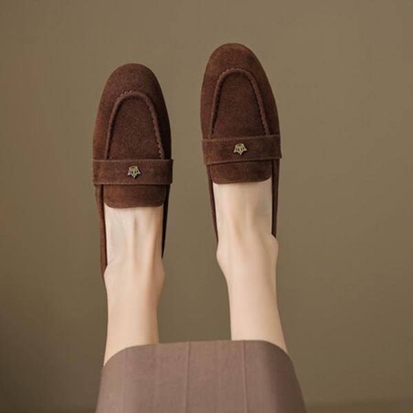 Elegant Handmade Leather Ladies' Shoes of Luxury Quality(EcqiH-2675)