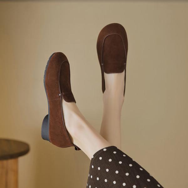 Handcrafted Luxury Leather Women's Shoes: Timeless Elegance Redefined(EcqiH-2703)