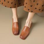Elegant Handmade Leather Women's Shoes of Luxury Craftsmanship(EcqiH-2695)