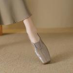 Elegant Handmade Genuine Leather Women's Shoes: Luxury Craftsmanship(EcqiH-2693)