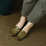 Handcrafted Luxury Leather Women’s Shoes: Elegant Craftsmanship(EcqiHL-452)