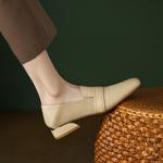 Handcrafted Genuine Leather Women's Shoes: Luxury, Elegance, and Craftsmanship(EcqiH-886)