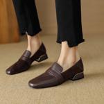 Handcrafted Genuine Leather Women's Shoes: Luxury, Elegance, and Craftsmanship(EcqiH-886)