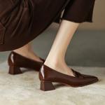 Exquisite Handcrafted Leather Women's Shoes: Luxury, Elegance, and Quality Craftsmanship(EcqiHL-878)