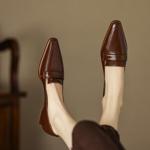 Exquisite Handcrafted Leather Women's Shoes: Luxury, Elegance, and Quality Craftsmanship(EcqiHL-878)