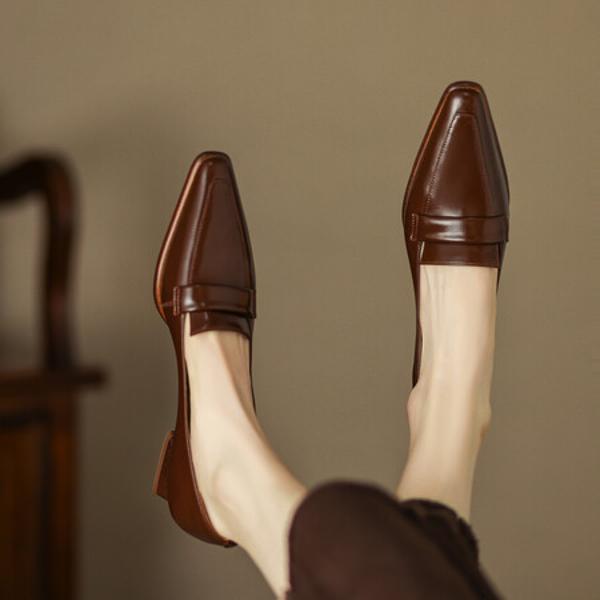 Exquisite Handcrafted Leather Women's Shoes: Luxury, Elegance, and Quality Craftsmanship(EcqiHL-878)