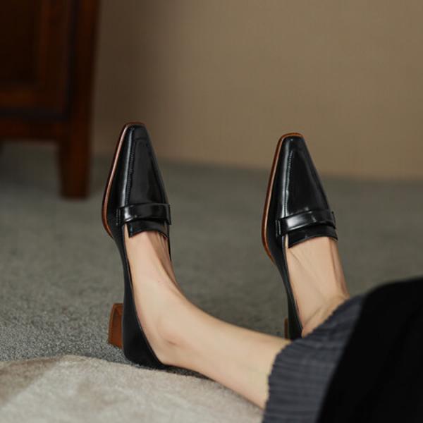 Exquisite Handcrafted Leather Women's Shoes: Luxury, Elegance, and Quality Craftsmanship(EcqiHL-878)