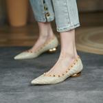 Exquisite Handcrafted Leather Women's Shoes: Luxury, Elegance, and Superior Craftsmanship(EcqiH-5026)