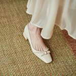 Exquisite Handmade Leather Women's Shoes: Elevate Your Elegance with Luxury Craftsmanship(EcqiT-2037)