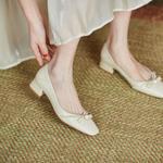 Exquisite Handmade Leather Women's Shoes: Elevate Your Elegance with Luxury Craftsmanship(EcqiT-2037)