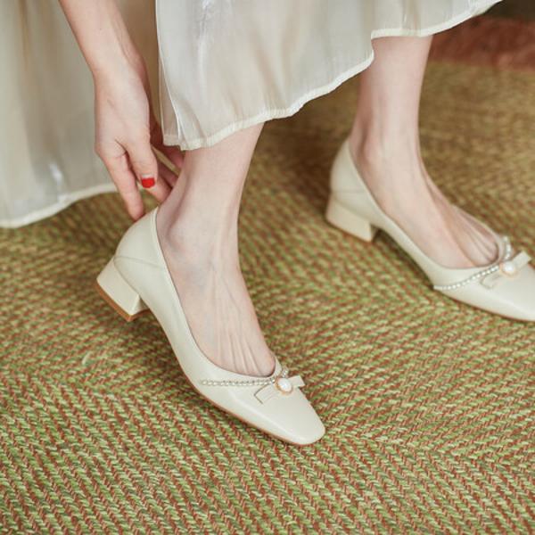 Exquisite Handmade Leather Women's Shoes: Elevate Your Elegance with Luxury Craftsmanship(EcqiT-2037)