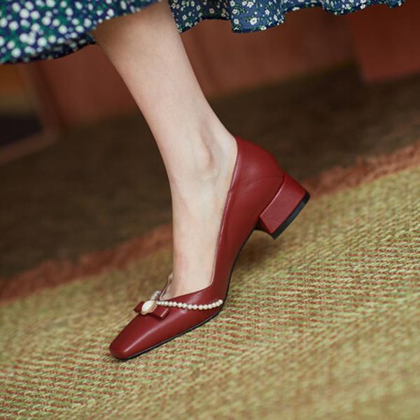 Exquisite Handmade Leather Women's Shoes: Elevate Your Elegance with Luxury Craftsmanship(EcqiT-2037)