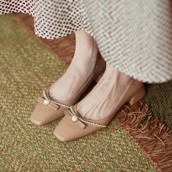 Exquisite Handmade Leather Women's Shoes: Elevate Your Elegance with Luxury Craftsmanship(EcqiT-2037)