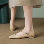 Handcrafted Genuine Leather Women's Shoes: Luxury, Elegance, and Quality(EcqiH-1742)