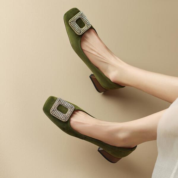 Exquisite Handcrafted Leather Women's Shoes(EcqiH-1209)