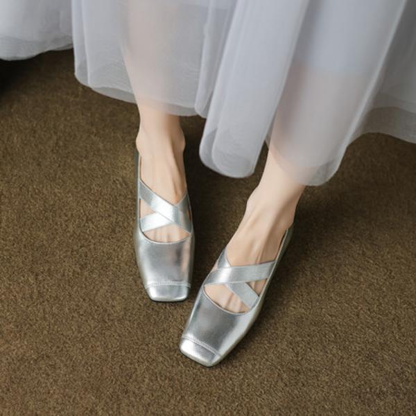 Handcrafted Luxury Leather Women's Shoes: Elegance Redefined(EcqiH-1805)