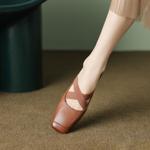 Handcrafted Luxury Leather Women's Shoes: Elegance Redefined(EcqiH-1805)