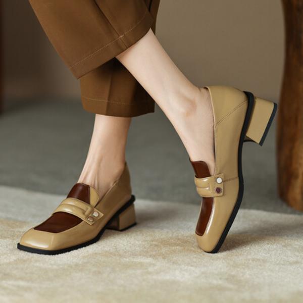 Handcrafted Leather Women's Shoes: Elegance Meets Luxury Quality(EcqiHL-891)