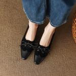 Handcrafted Luxury Leather Women’s Shoes - Elegance Redefined(EcqiH-1205)