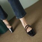 Handcrafted Genuine Leather Women's Shoes - Elegant Luxury Quality(EcqiH-1739)