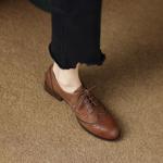 Artisan Crafted Genuine Leather Women’s Shoes - Luxurious Elegance in Every Step(EcqiH-870)