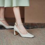 Elegant Handmade Leather Women’s Shoes: Supreme Craftsmanship & Luxury Quality(EcqiZ-390)