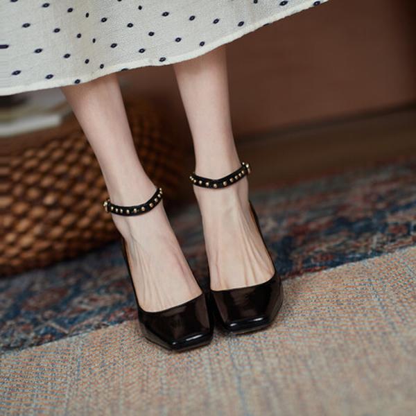 Elegant Handmade Leather Women’s Shoes: Supreme Craftsmanship & Luxury Quality(EcqiZ-390)