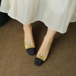 Elegant Handcrafted Leather Women's Shoes with Premium Quality and Luxurious Design(EcqiH-1736)