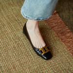 Exquisite Handcrafted Leather Women’s Shoes: Luxury Elegance(EcqiZ-376)