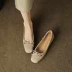 Handcrafted Luxury Genuine Leather Women's Shoes - Elegance in Every Stitch(EcqiH-1735)