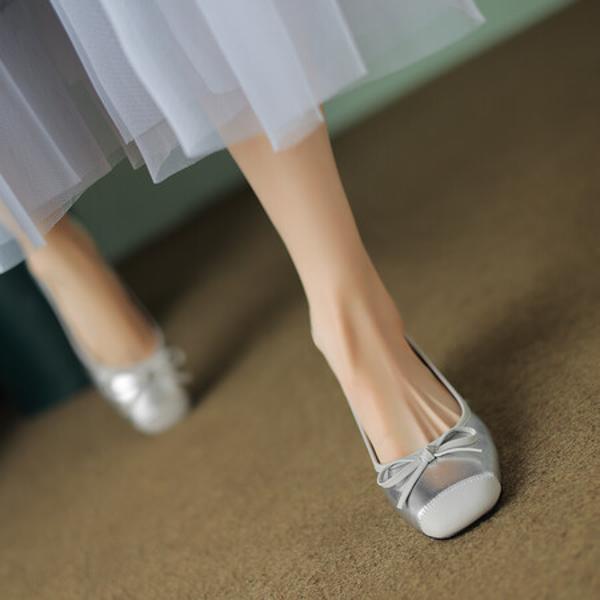 Handcrafted Luxury Genuine Leather Women's Shoes - Elegance in Every Stitch(EcqiH-1735)