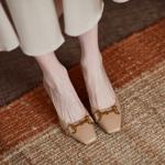 Handcrafted Luxe Leather Shoes for Elegant Women(EcqiT-2045)