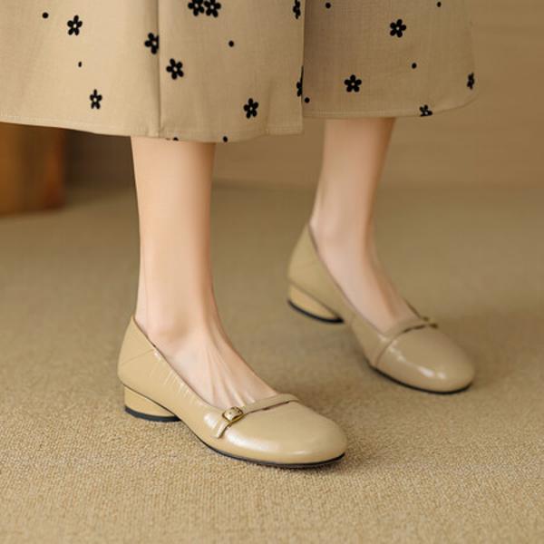 Elegant Handcrafted Genuine Leather Women's Shoes(EcqiH-2779)