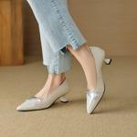 Exquisite Handmade Leather Women's Shoes: Elegance Meets Luxury Craftsmanship(EcqiH-2776)