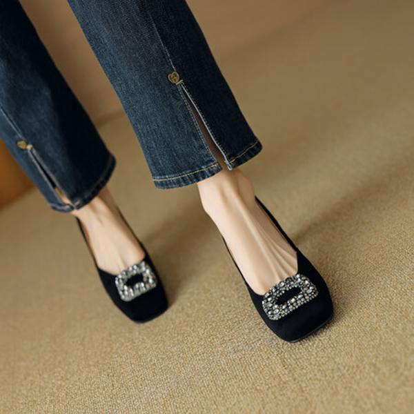 Exquisite Handmade Leather Women's Shoes: Luxury, Craftsmanship, and Elegance(EcqiH-2782)