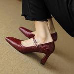 Handcrafted Genuine Leather Women's Shoes: Luxurious Elegance Redefined(EcqiH-2735-G)