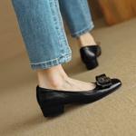 Handcrafted Luxurious Genuine Leather Women's Shoes(EcqiHL-2793)