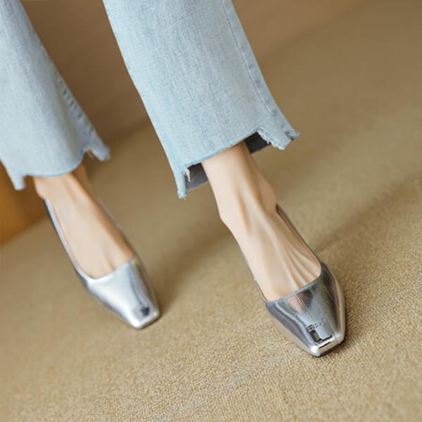 Handcrafted Leather Women's Shoes - Luxurious Elegance in Every Stitch(EcqiHL-2816)