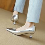 Handcrafted Leather Women's Shoes - Luxurious Elegance in Every Stitch(EcqiHL-2816)