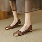 Exquisite Handmade Leather Women's Shoes: Luxury Craftsmanship(EcqiHL-2818)