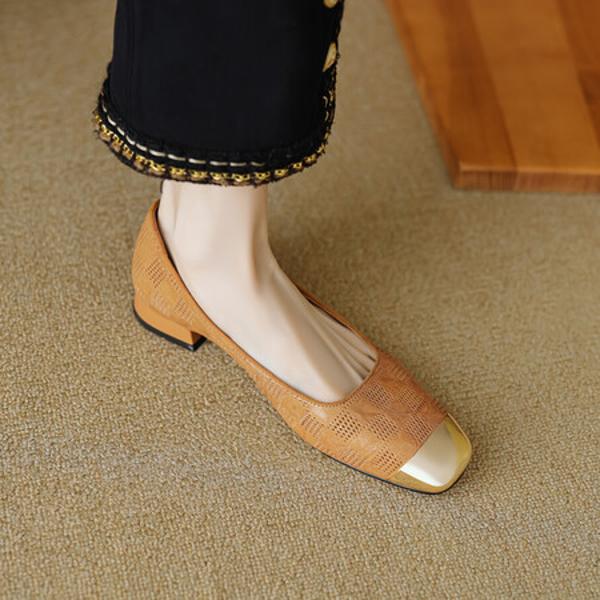 Exquisite Handmade Leather Women's Shoes: Luxury Craftsmanship(EcqiHL-2818)