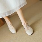 Elegant Handcrafted Leather Women's Shoes of Exquisite Quality(EcqiHL-2812)