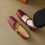 Handcrafted Luxury Leather Women's Shoes: Elegance Redefined(EcqiHL-2810)