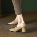 Exquisite Handmade Leather Women's Shoes for Luxury Elegance(EcqiHL-905)