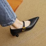 Artisan Crafted Luxury Leather Women’s Shoes(EcqiHL-2731-Z)